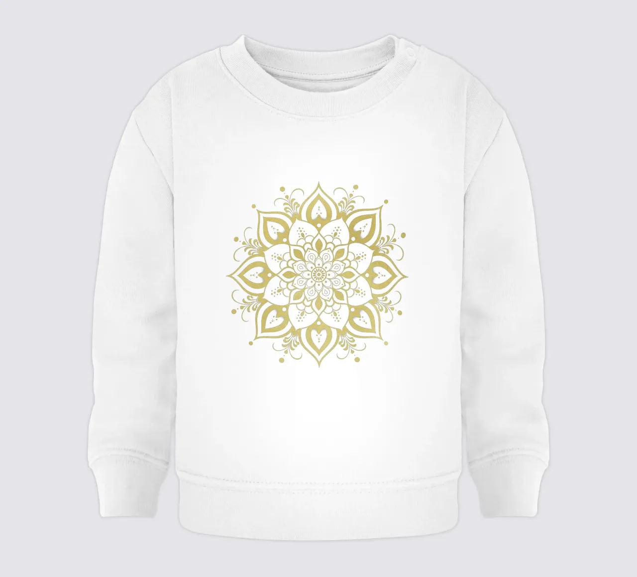Mandala d'oro felpa neonato da Spiritual Touch