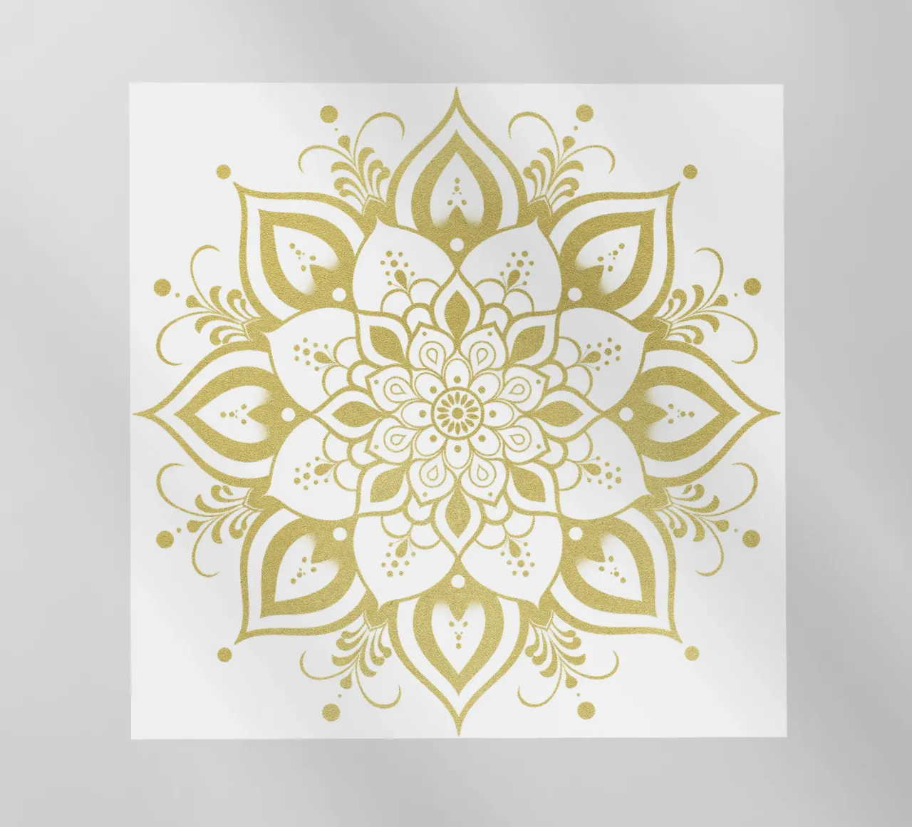 Mandala d'oro pellicola backlit da Spiritual Touch