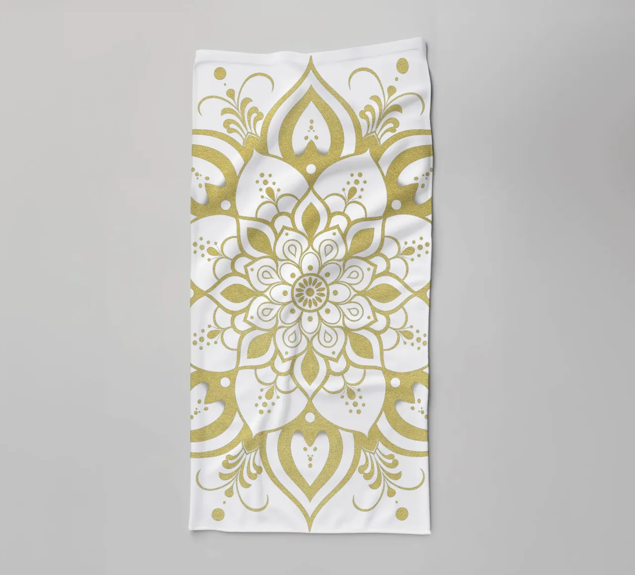 Mandala d'oro asciugamano da bagno da Spiritual Touch
