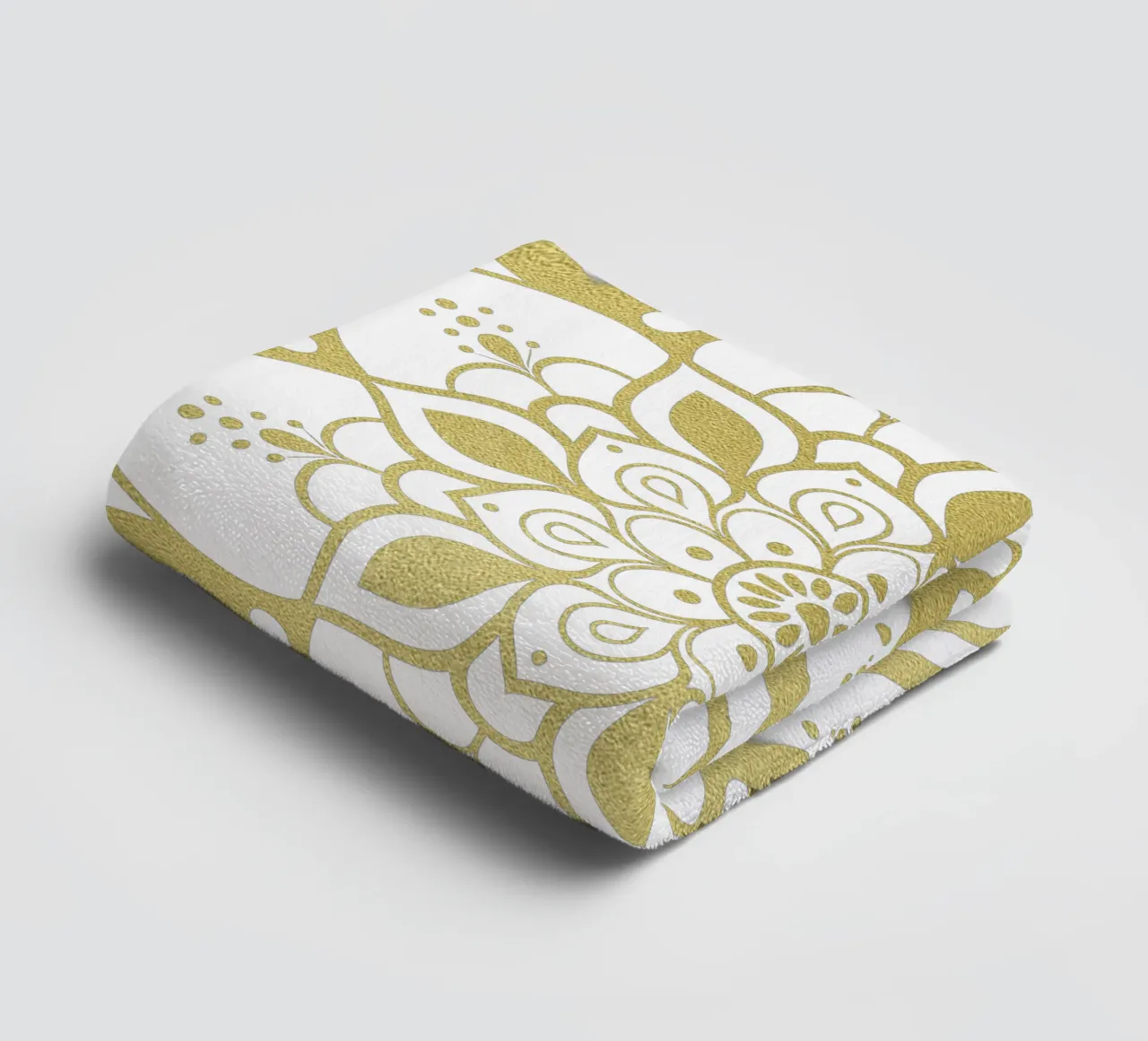 Mandala d'oro asciugamano da bagno da Spiritual Touch