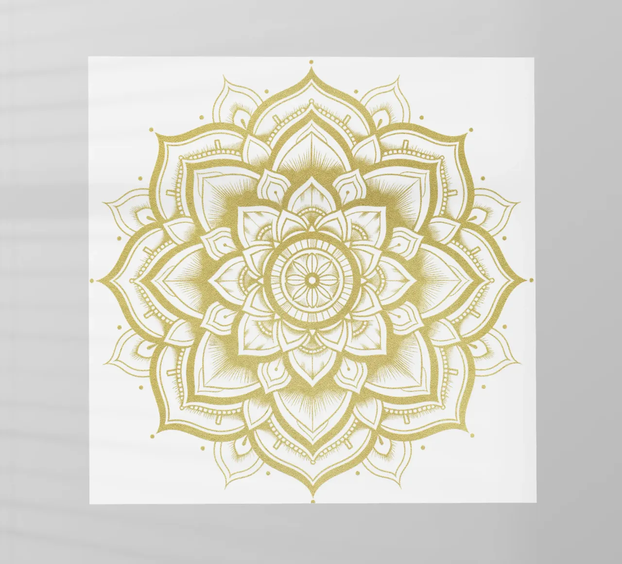 Mandala d'oro pellicola backlit da Spiritual Touch