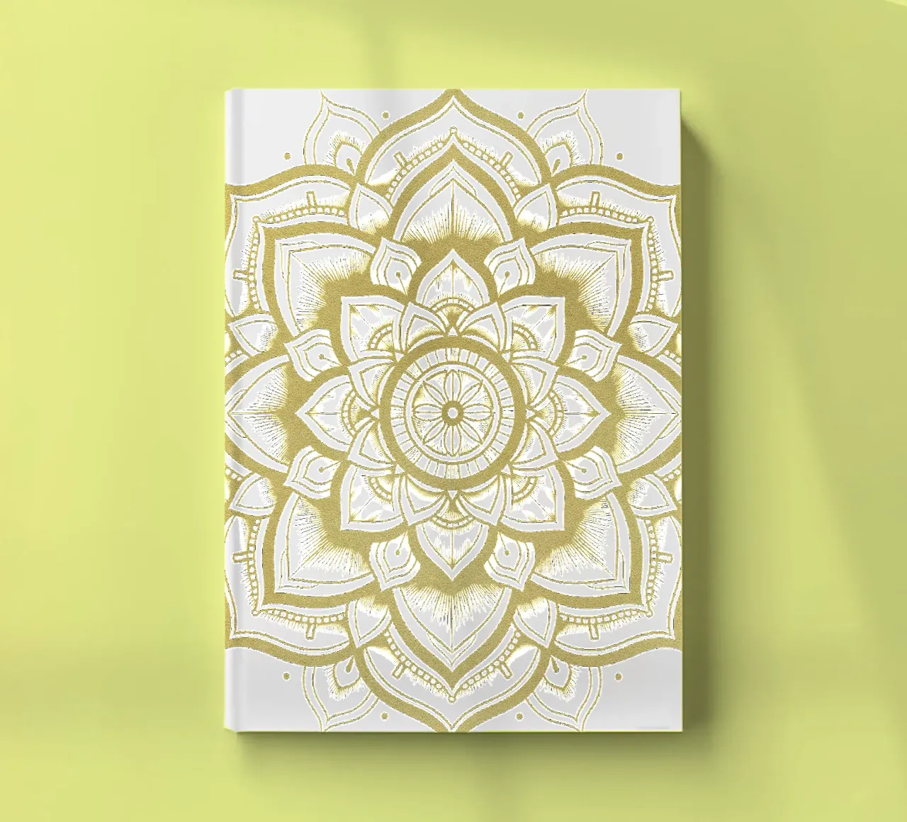 Golden Mandala notebook by Spiritual Touch