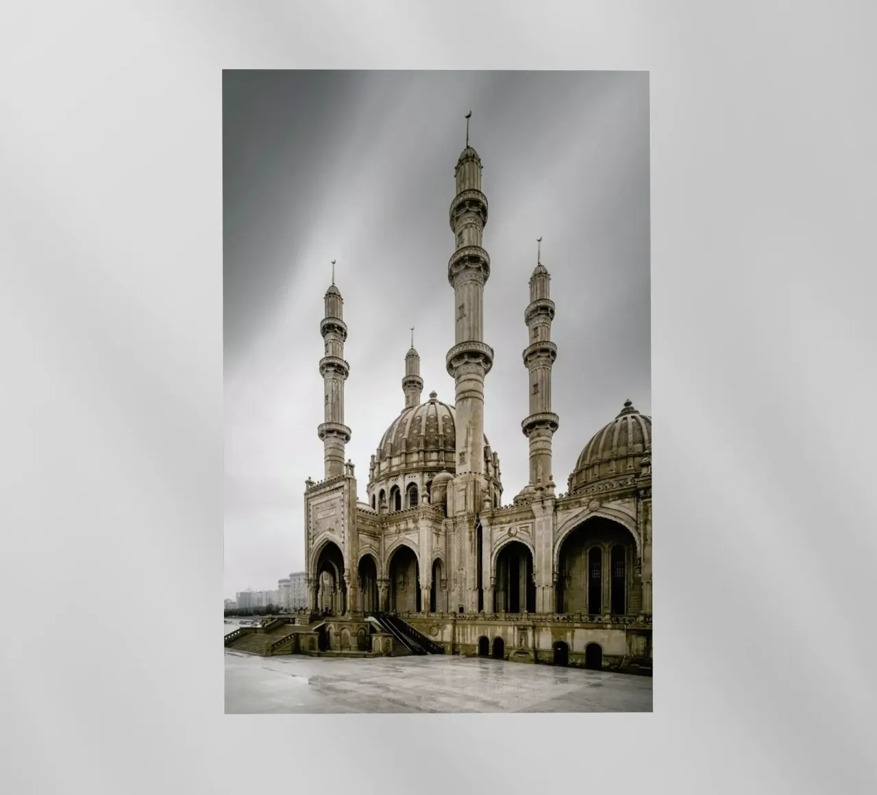 Baku - Heydər Məscidi - Study 2 pellicola backlit da Håggard Photography | Ronny Behnert