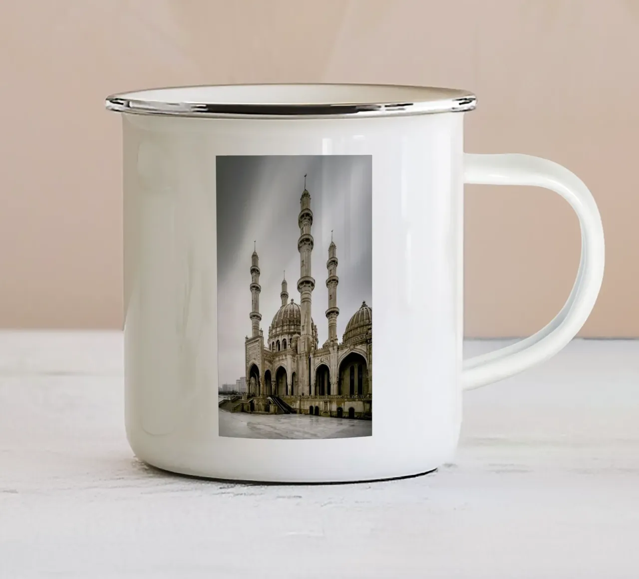 Baku - Heydər Məscidi - Study 2 tazza in smalto da Håggard Photography | Ronny Behnert