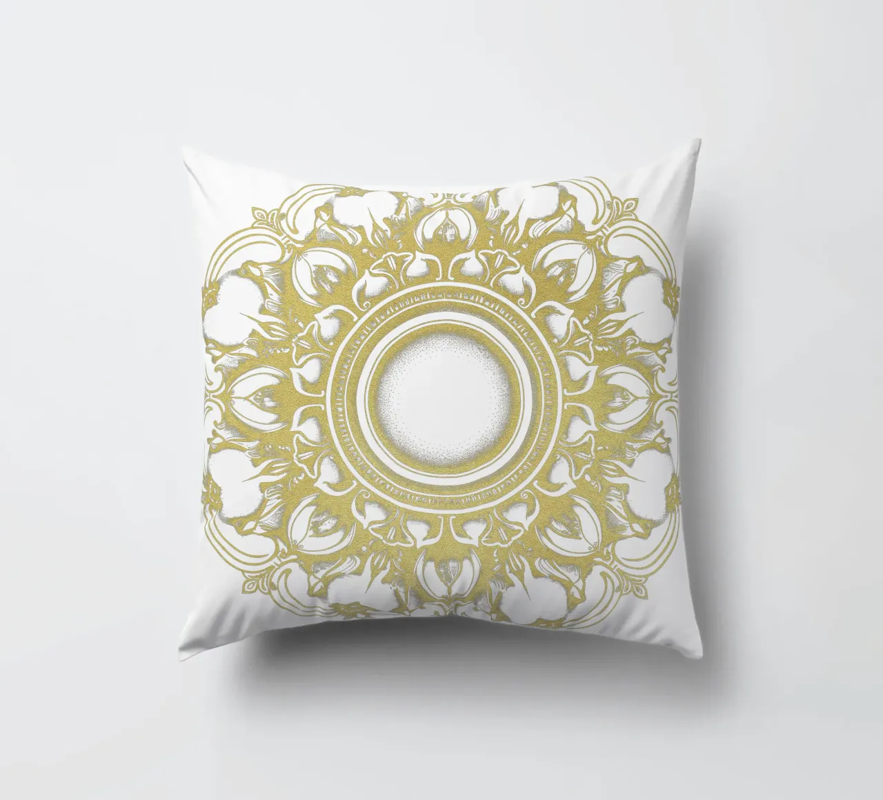 Mandala d'oro cuscino da Spiritual Touch
