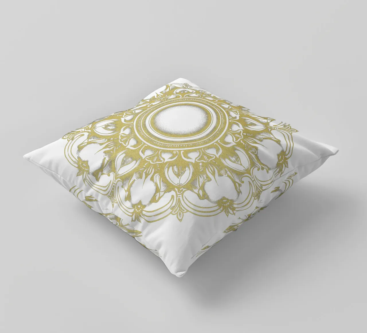 Mandala d'oro cuscino da Spiritual Touch