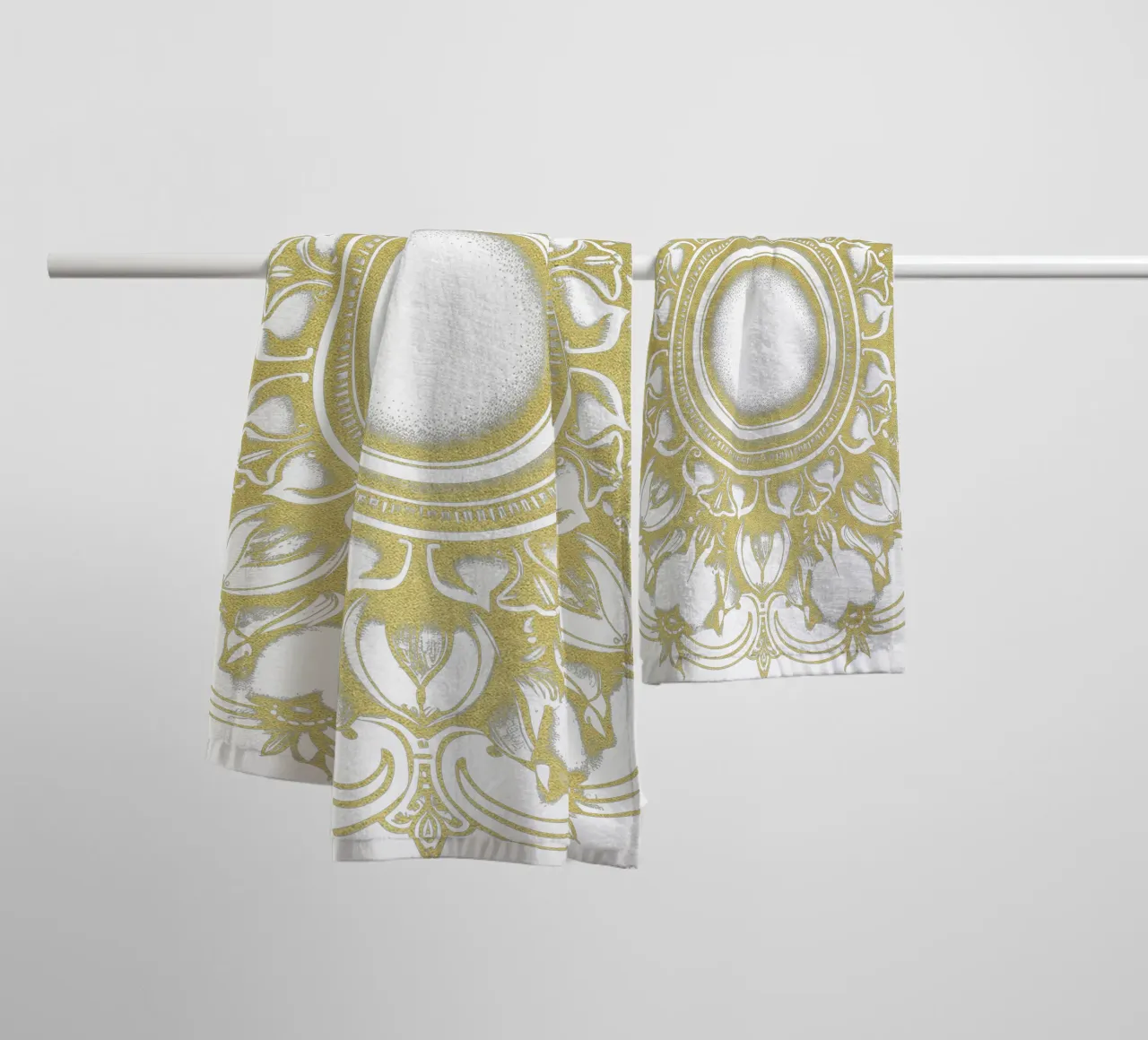 Mandala d'oro asciugamano da bagno da Spiritual Touch