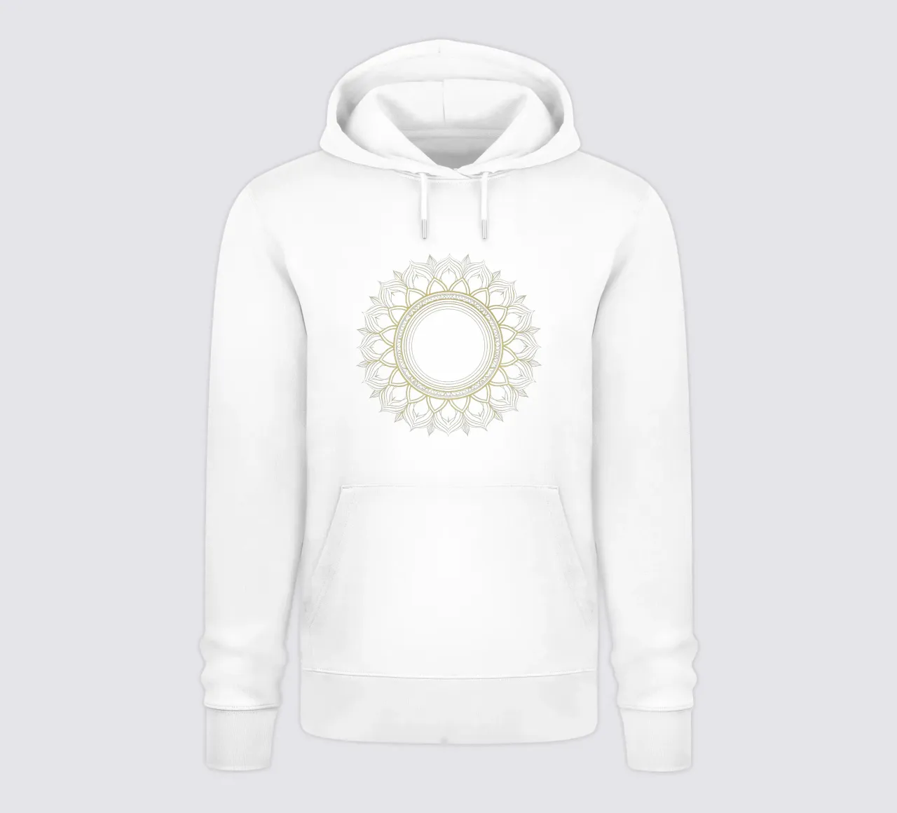 Mandala d'oro felpa con cappuccio da Spiritual Touch