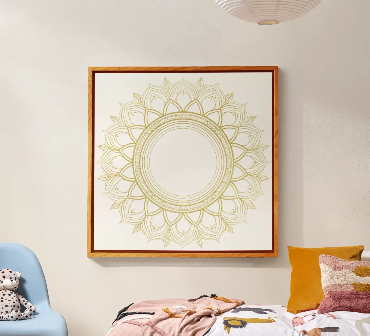 Mandala d'oro plexiglass da Spiritual Touch