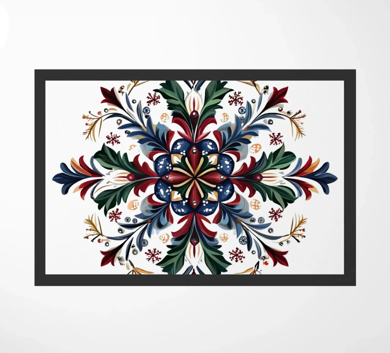 Mandala di Natale zerbino da Spiritual Touch