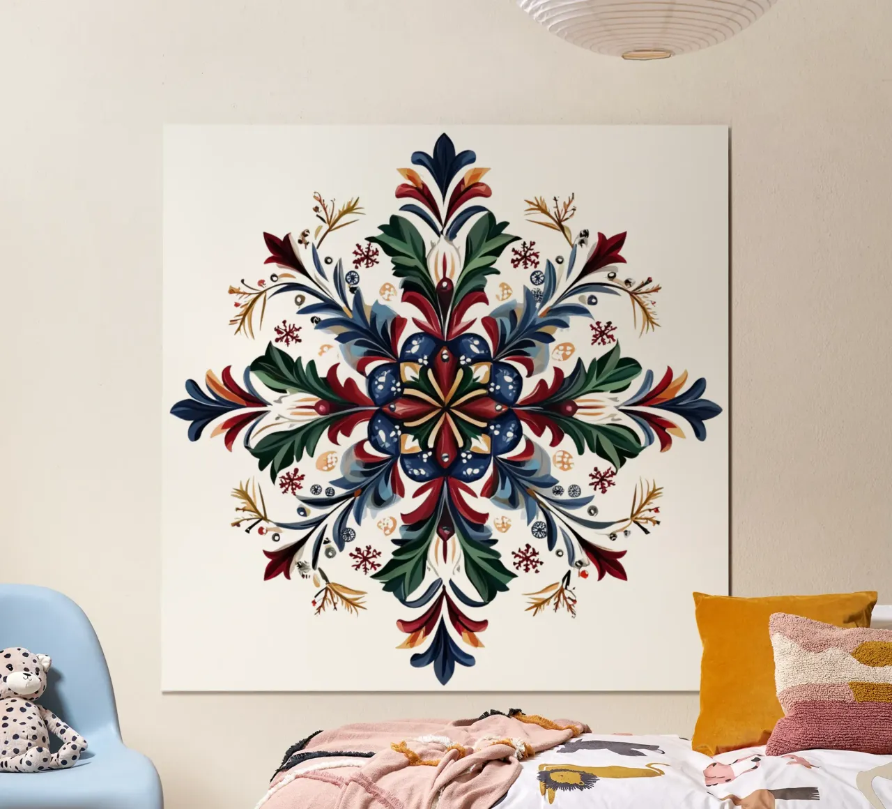 Mandala di Natale poster da Spiritual Touch