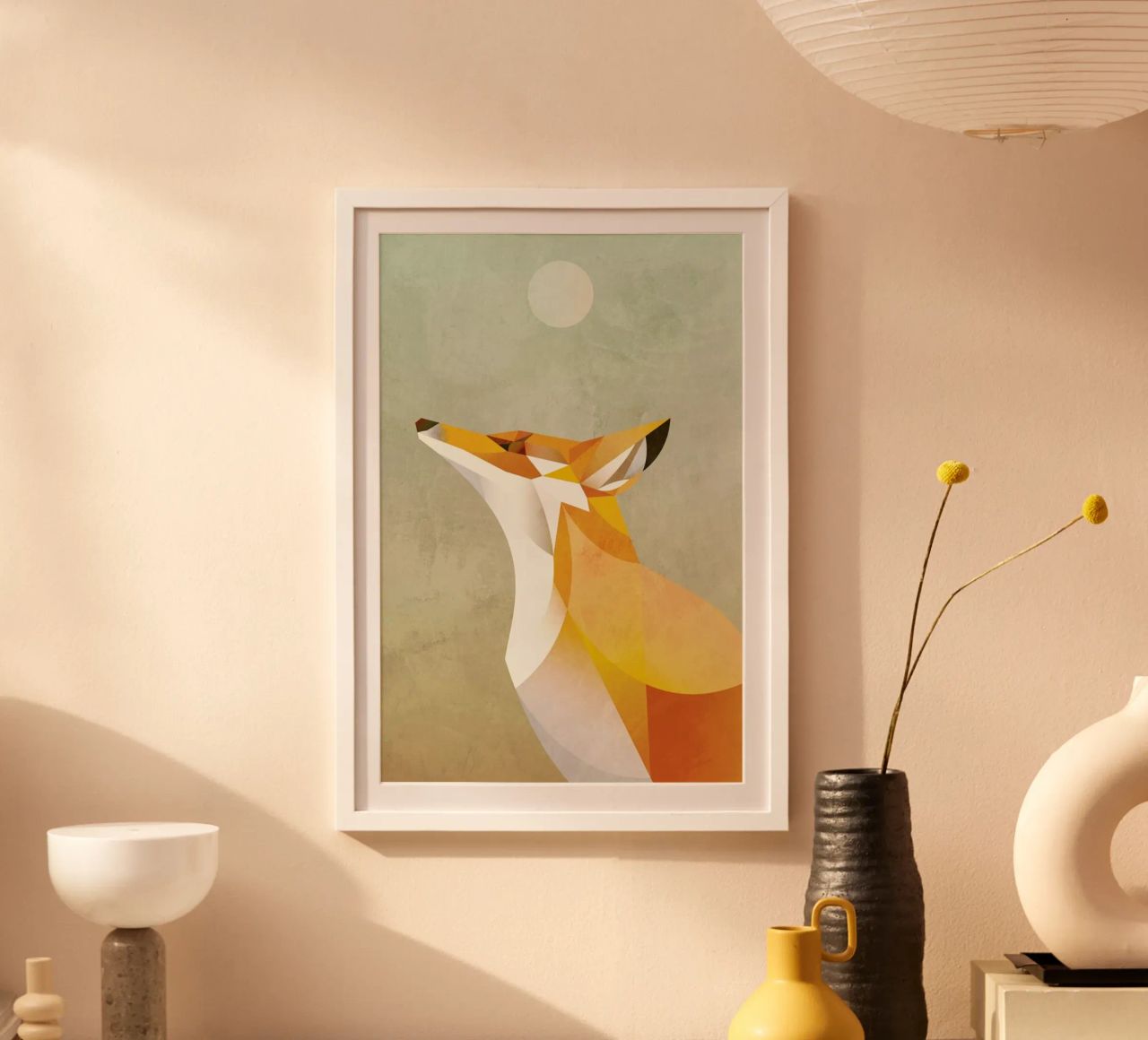 Morning Fox Poster von A Nordic Girl