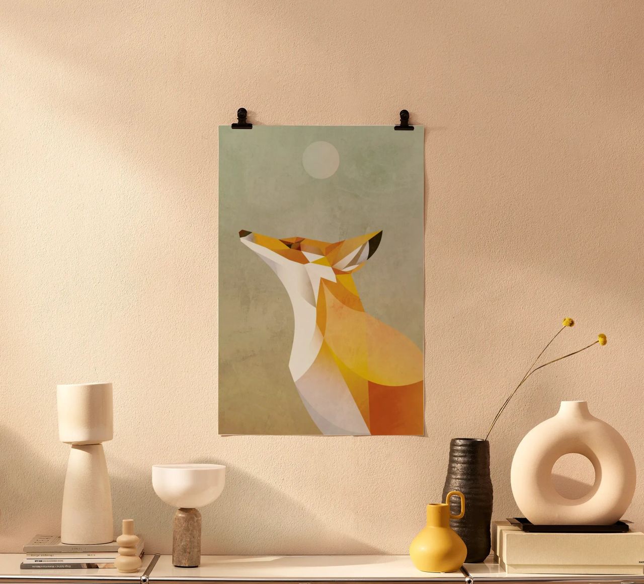 Morning Fox Poster von A Nordic Girl