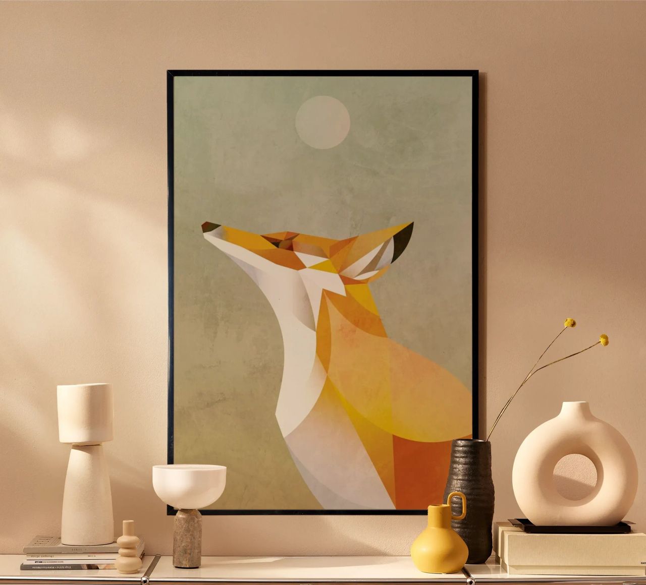 Morning Fox Poster von A Nordic Girl