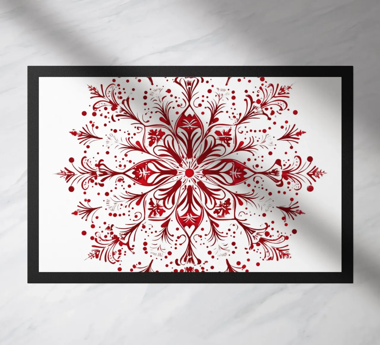 Mandala di Natale zerbino da Spiritual Touch