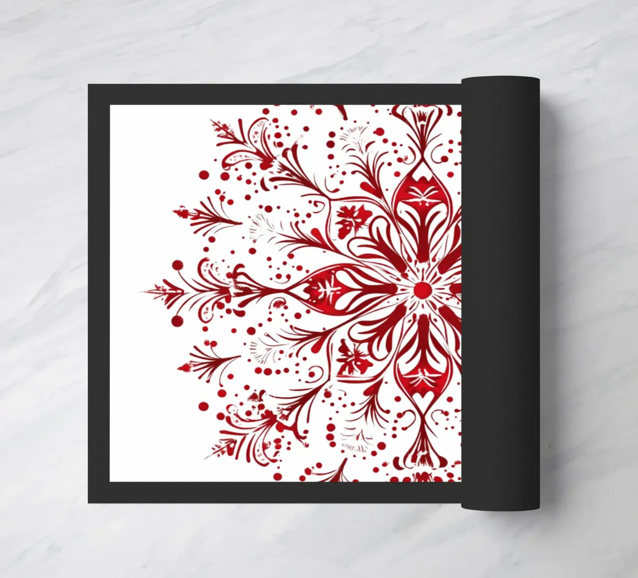 Mandala di Natale zerbino da Spiritual Touch