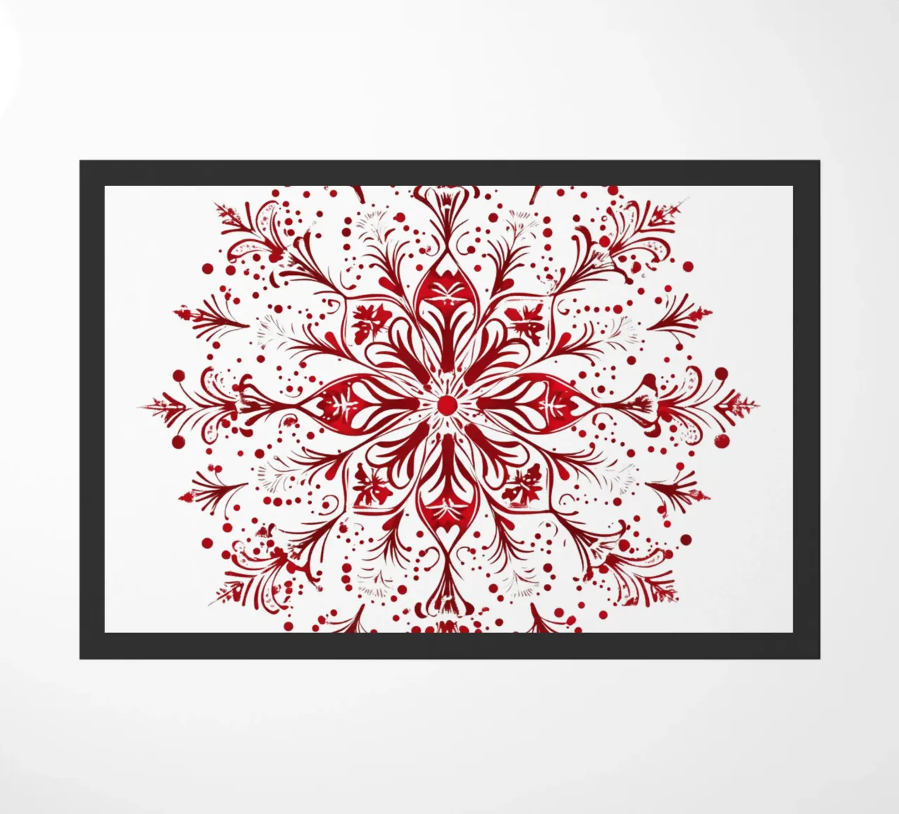 Mandala di Natale zerbino da Spiritual Touch