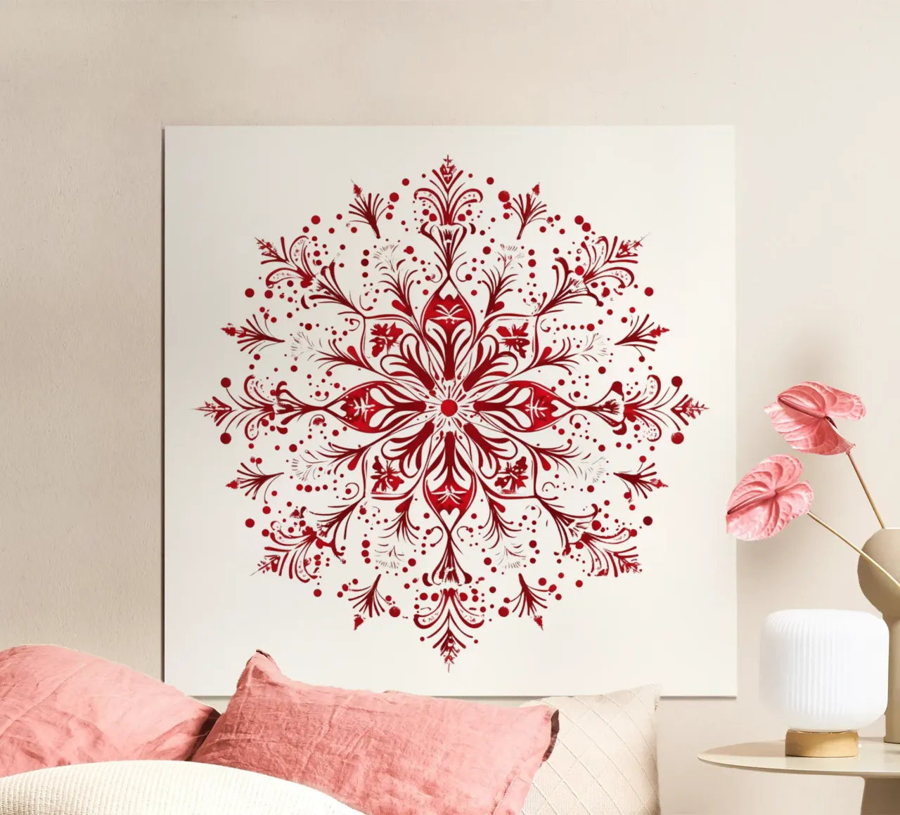 Mandala di Natale carta hahnemühle da Spiritual Touch