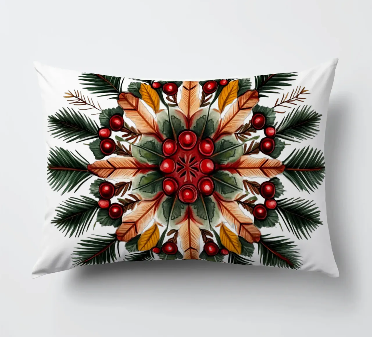 Mandala di Natale cuscino da Spiritual Touch