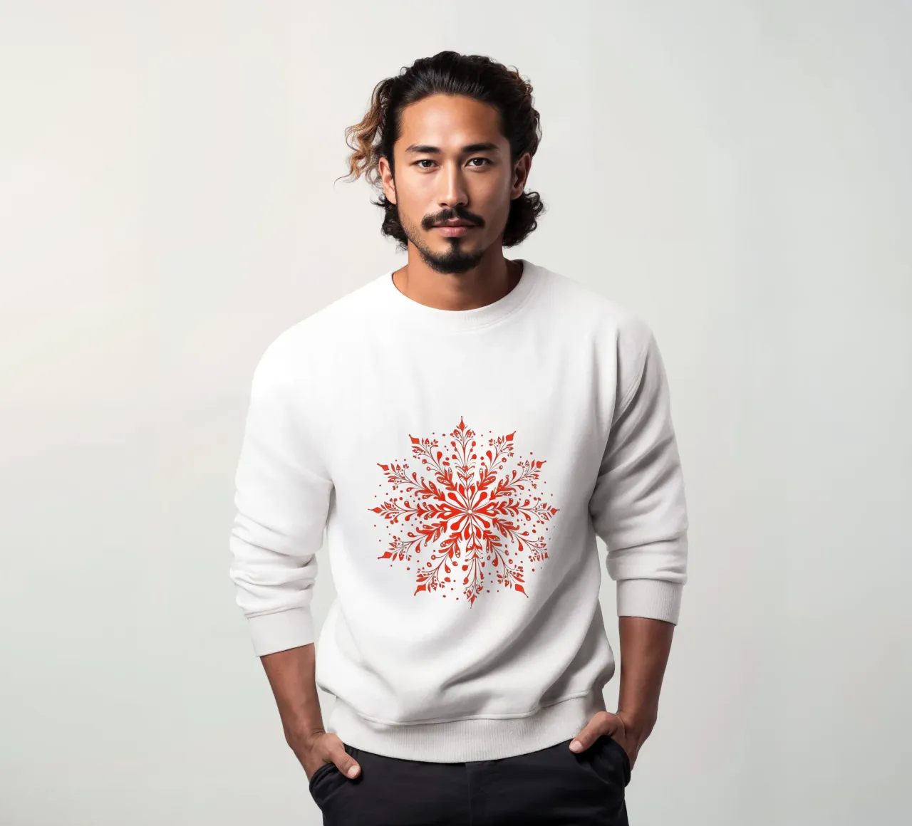 Mandala di Natale felpa da Spiritual Touch