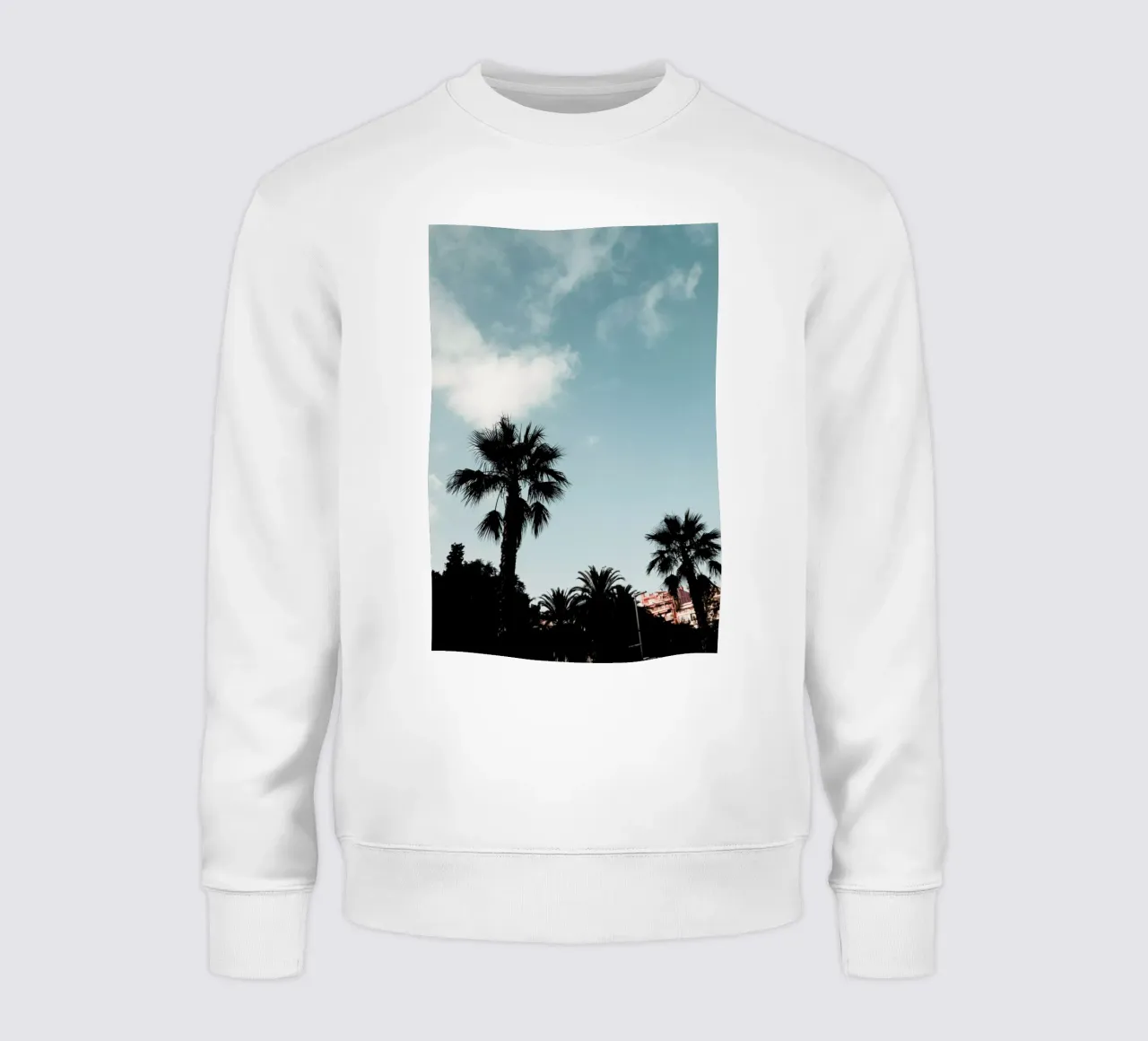 Palms XI Sweatshirt von Sebastian Hilgetag