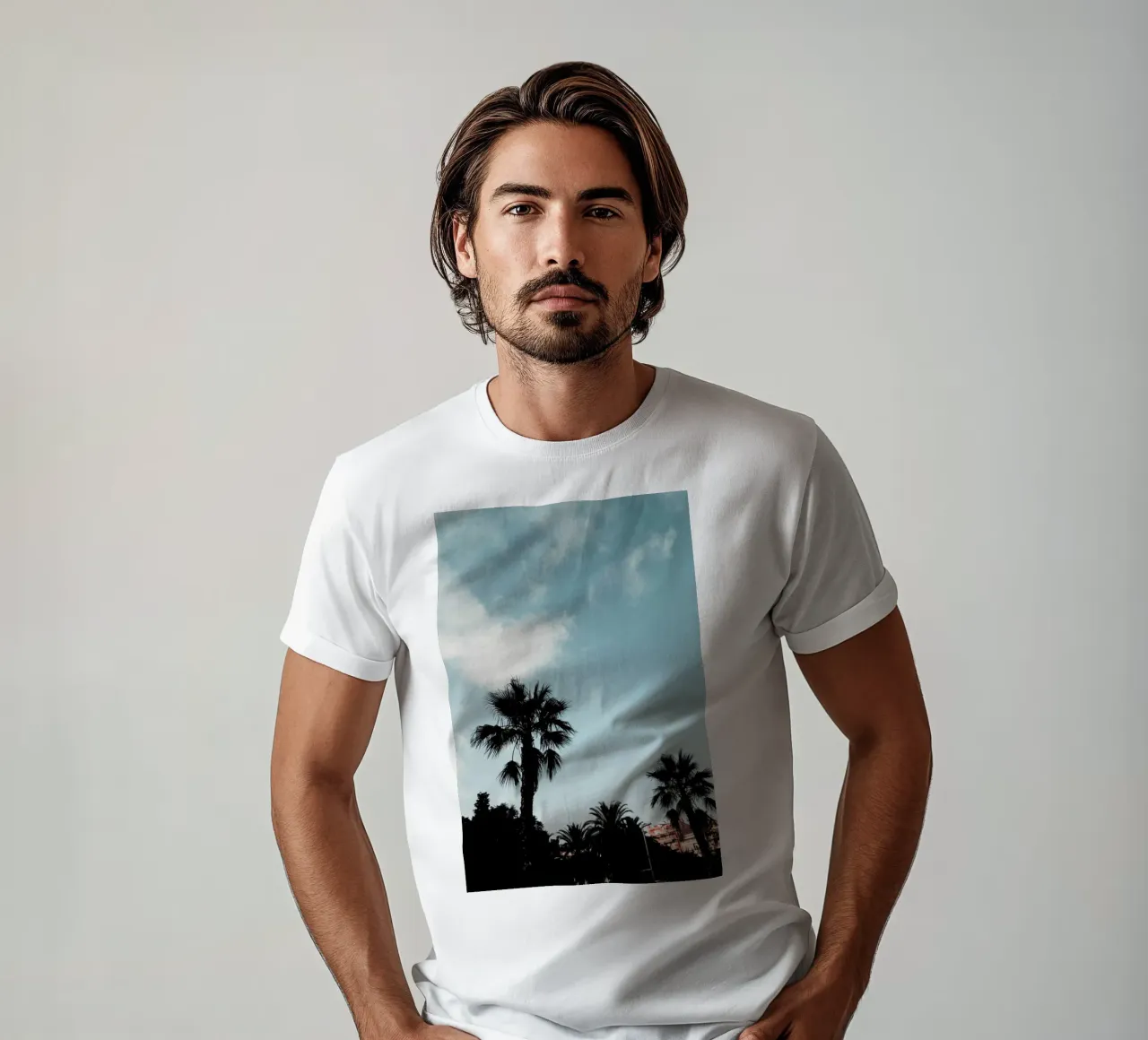 Palms XI t-shirt da Sebastian Hilgetag