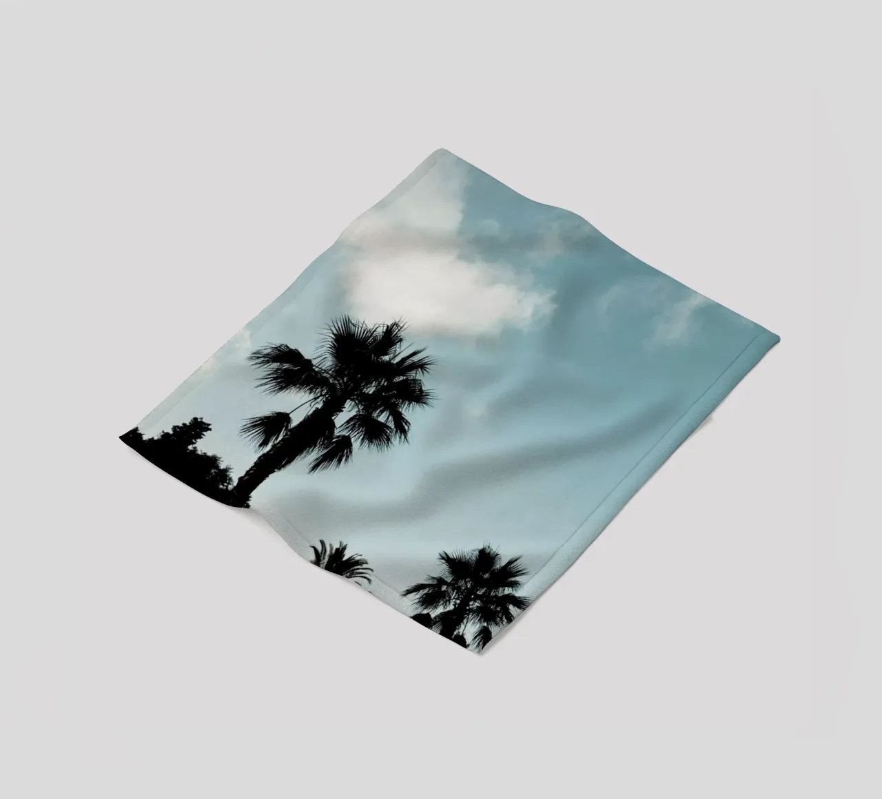 Palms XI coperta in pile da Sebastian Hilgetag