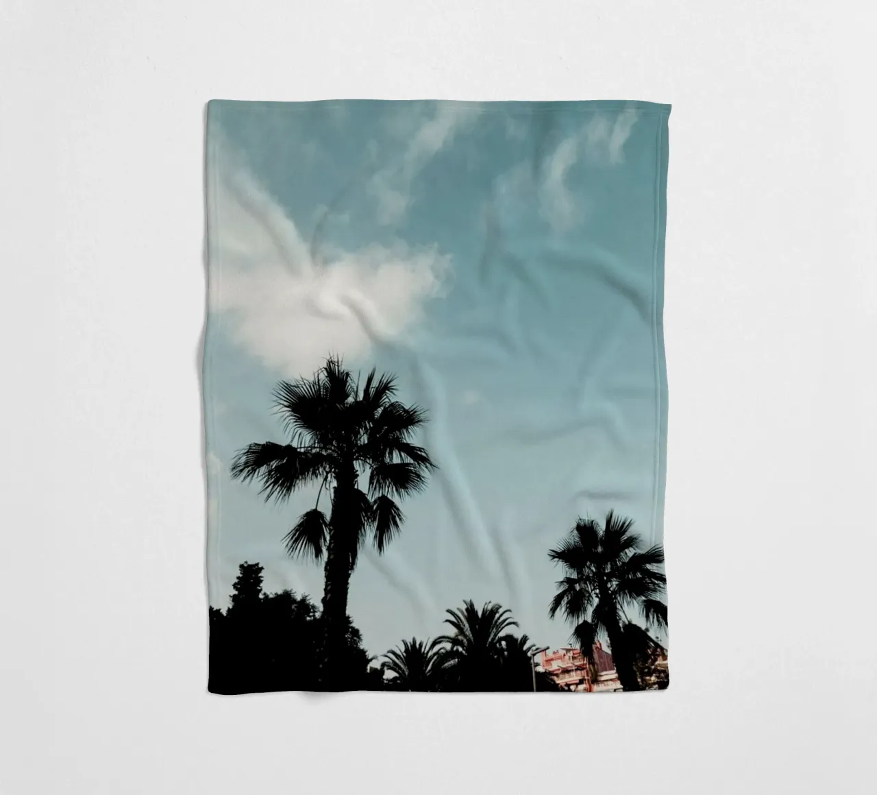 Palms XI coperta in pile da Sebastian Hilgetag