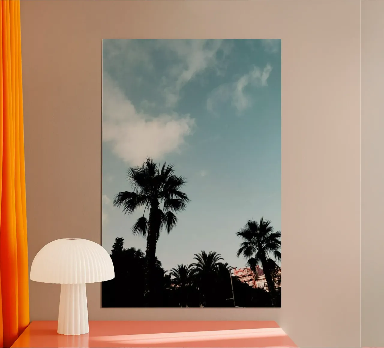 Palms XI carta hahnemühle da Sebastian Hilgetag