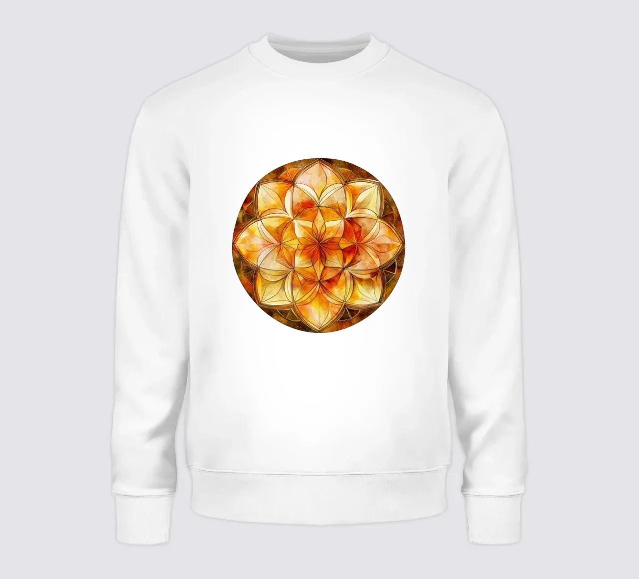 Mandala autunnale felpa da Spiritual Touch