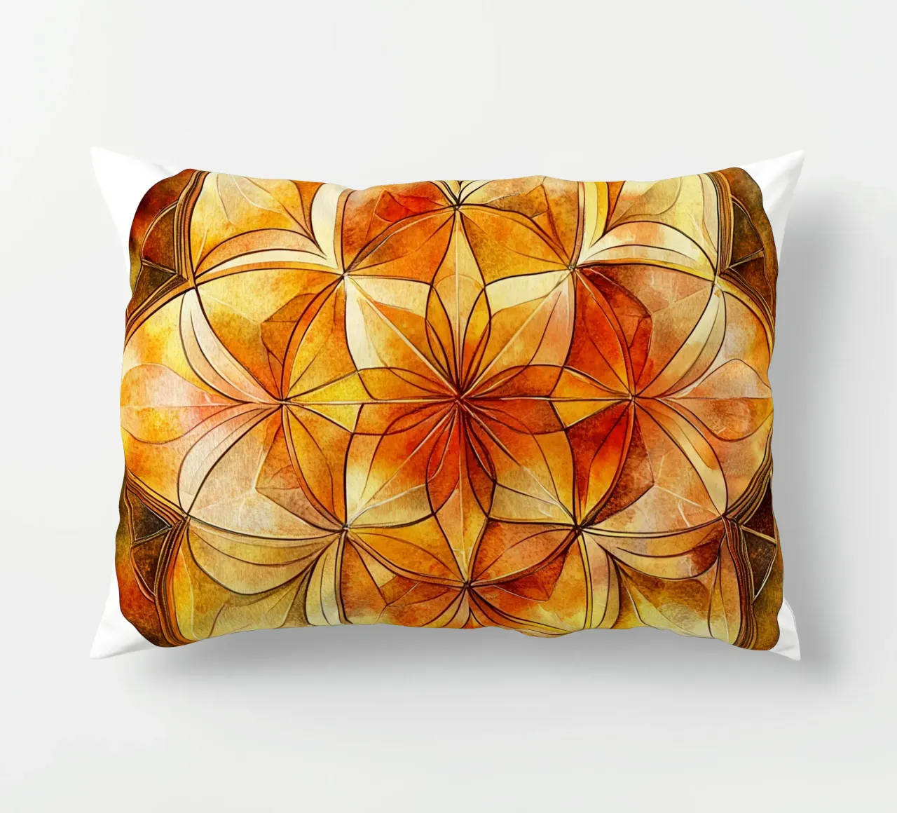 Mandala autunnale cuscino da Spiritual Touch