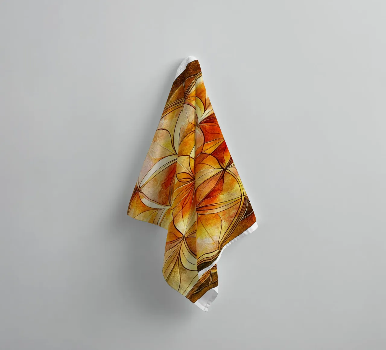 Mandala d'automne serviette de bain de Spiritual Touch