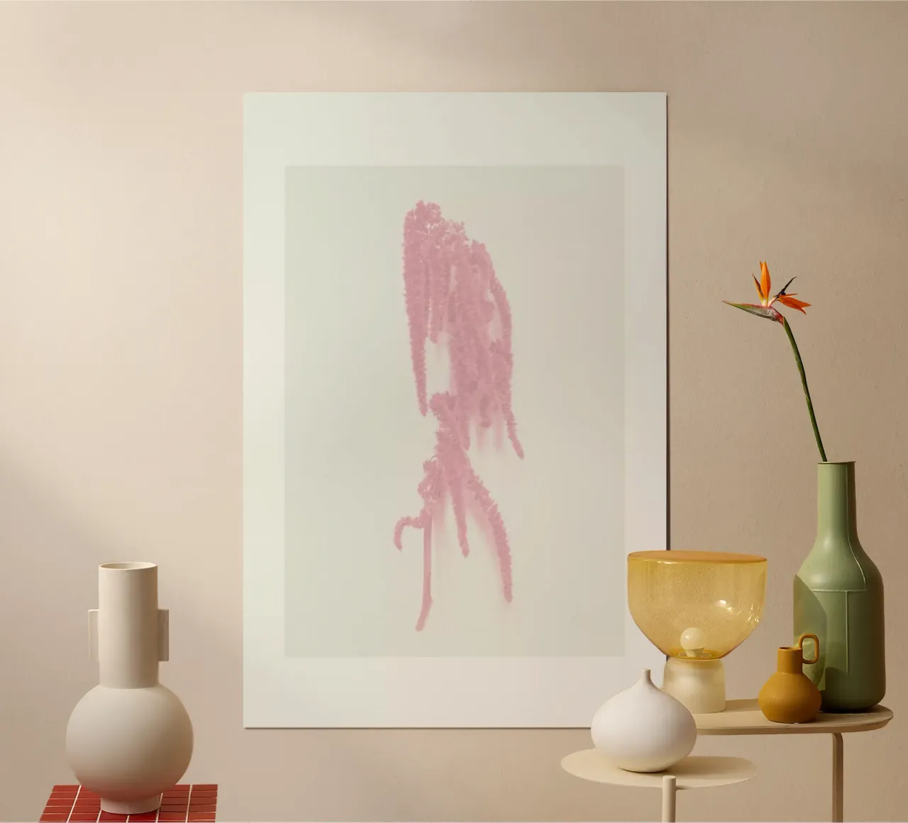 Hazelnut III poster con telaio in plastica da Elena Veronese
