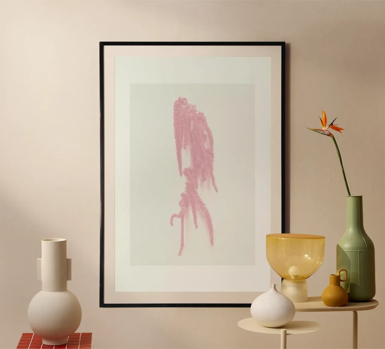 Hazelnut III poster con telaio in plastica da Elena Veronese
