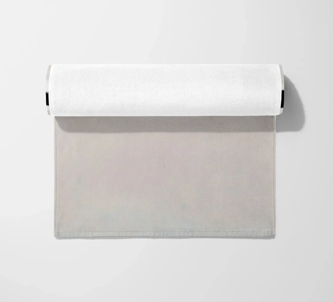 Astratto Beige Minimal Stripe Scandi telo mare da Euphoria Theresa