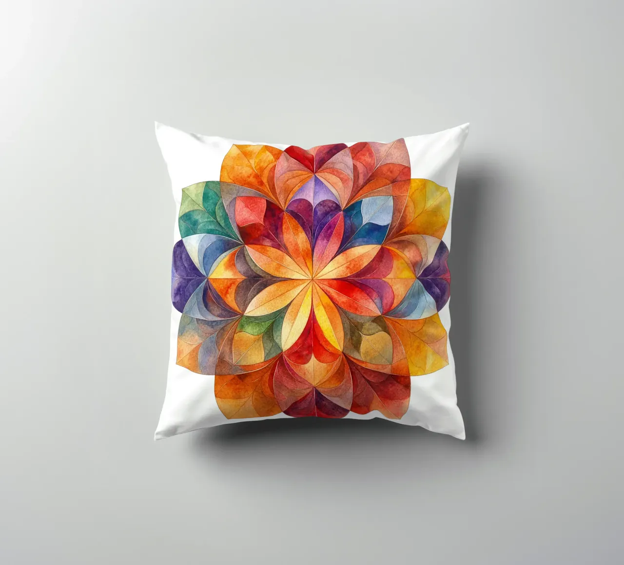Mandala autunnale cuscino da Spiritual Touch
