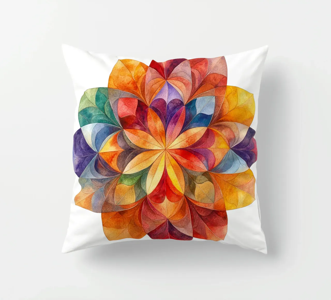 Mandala autunnale cuscino da Spiritual Touch
