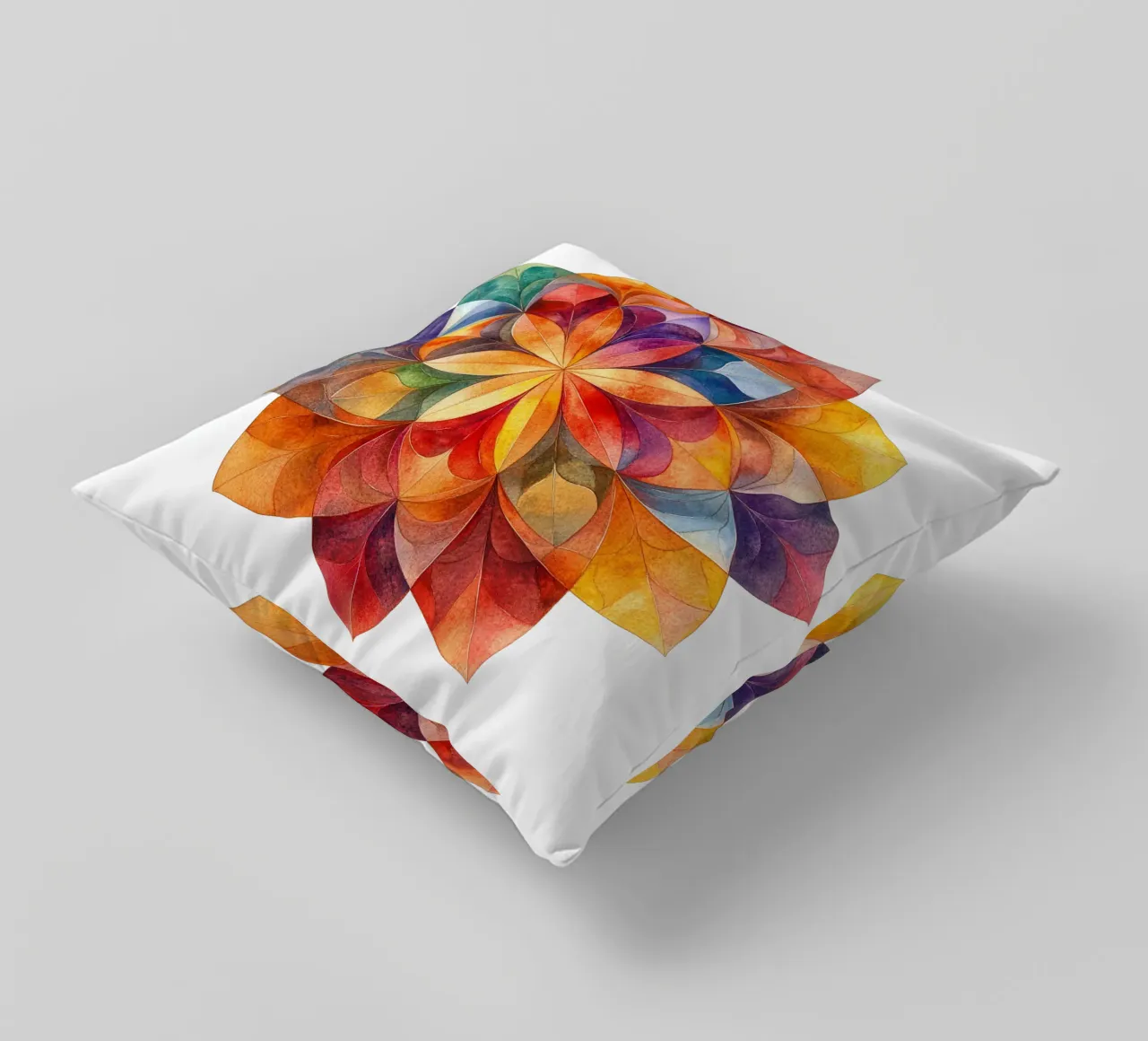 Mandala autunnale cuscino da Spiritual Touch