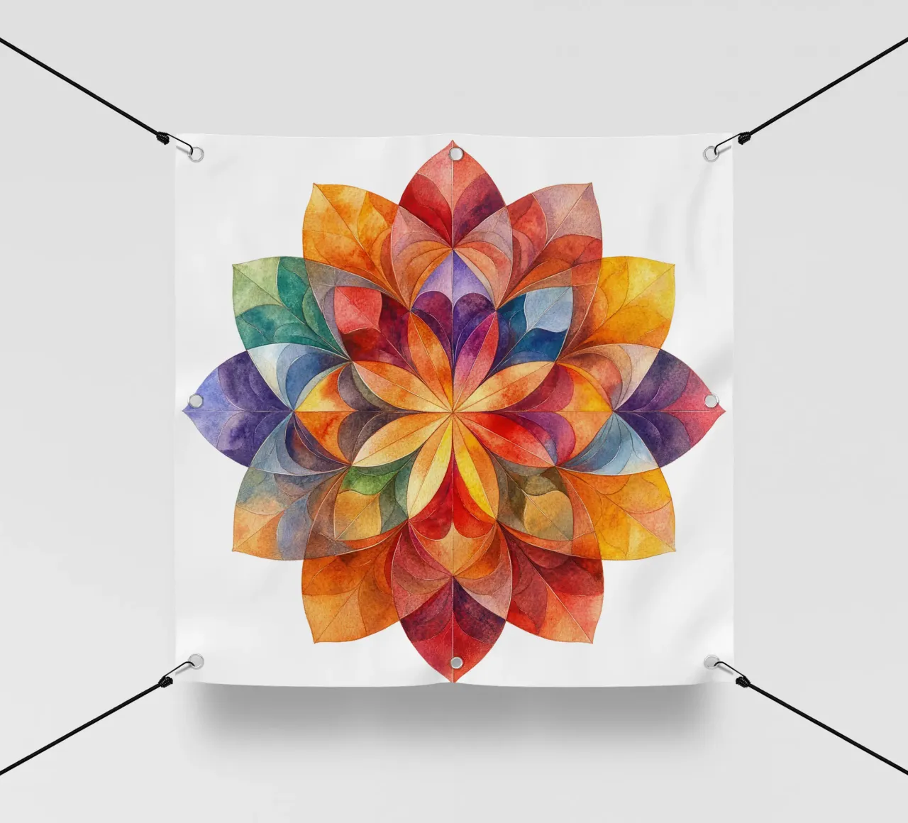 Mandala autunnale telo in pvc da Spiritual Touch