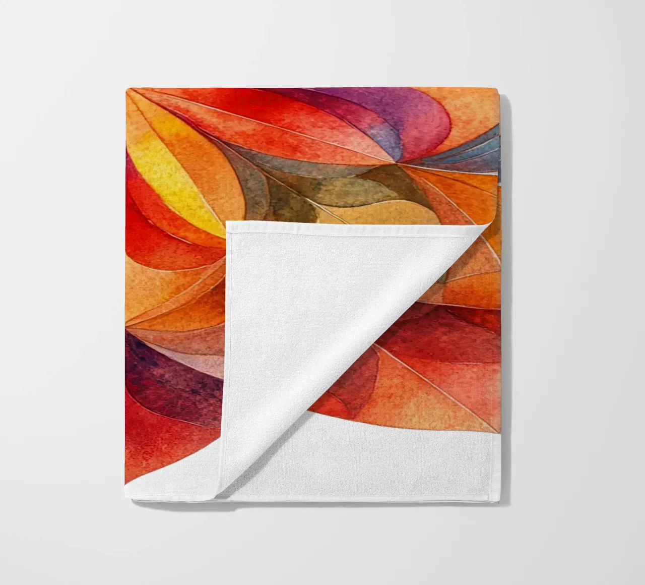 Mandala autunnale telo mare da Spiritual Touch