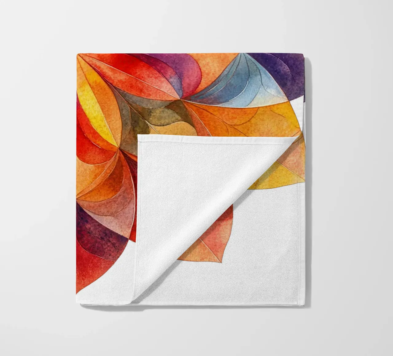 Mandala autunnale telo mare da Spiritual Touch