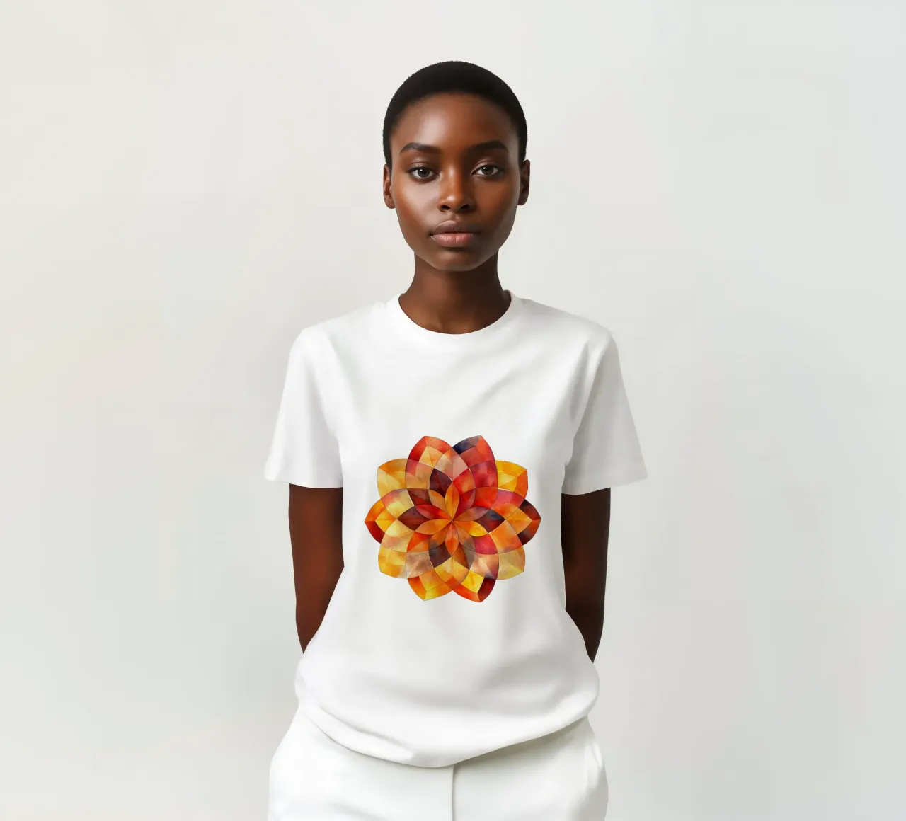 Mandala autunnale t-shirt da Spiritual Touch