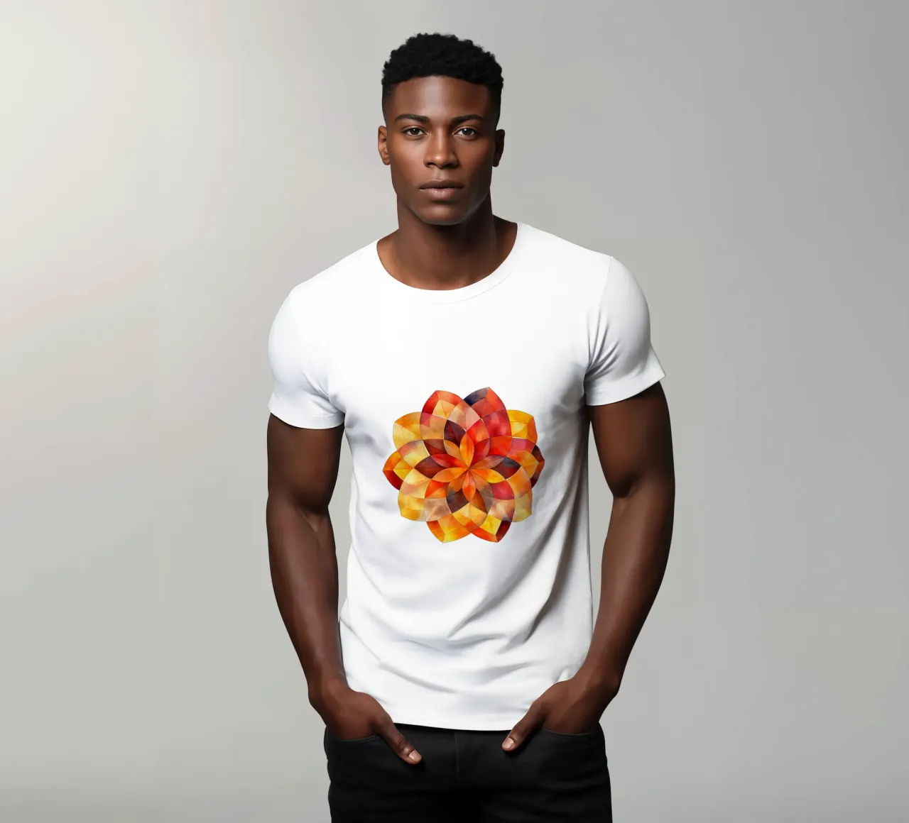 Mandala autunnale t-shirt da Spiritual Touch