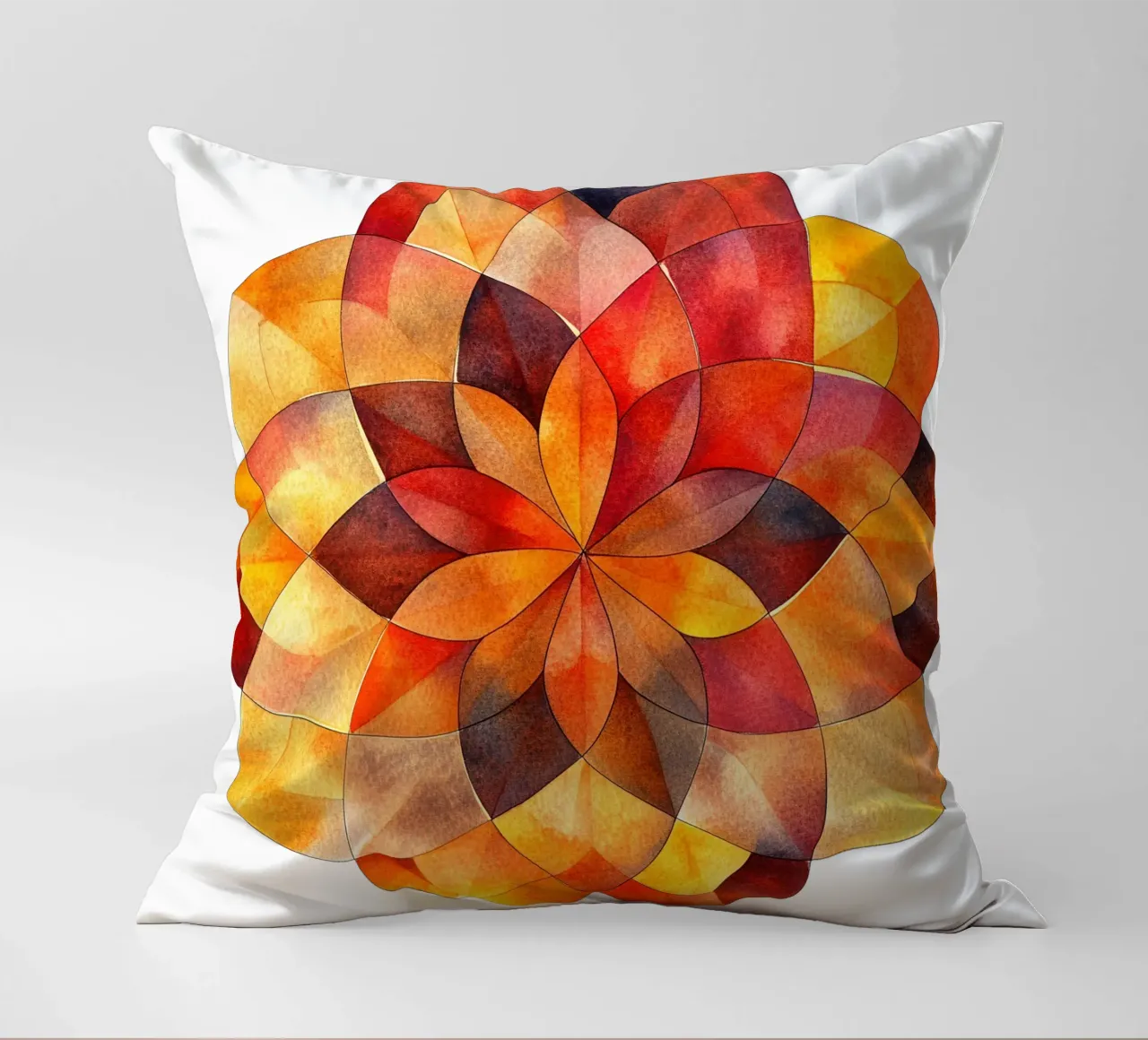 Mandala autunnale cuscino da Spiritual Touch