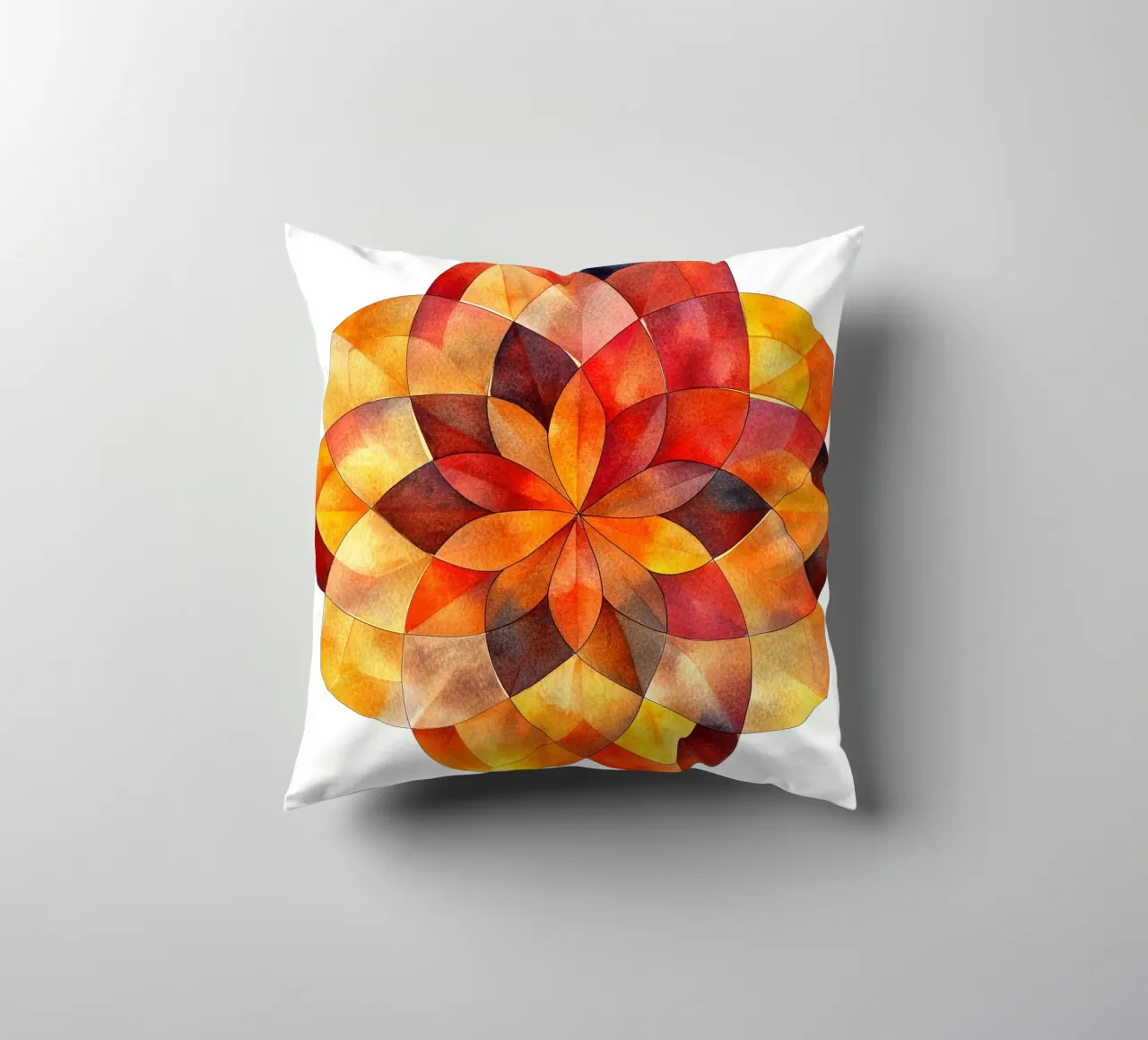 Mandala autunnale cuscino da Spiritual Touch