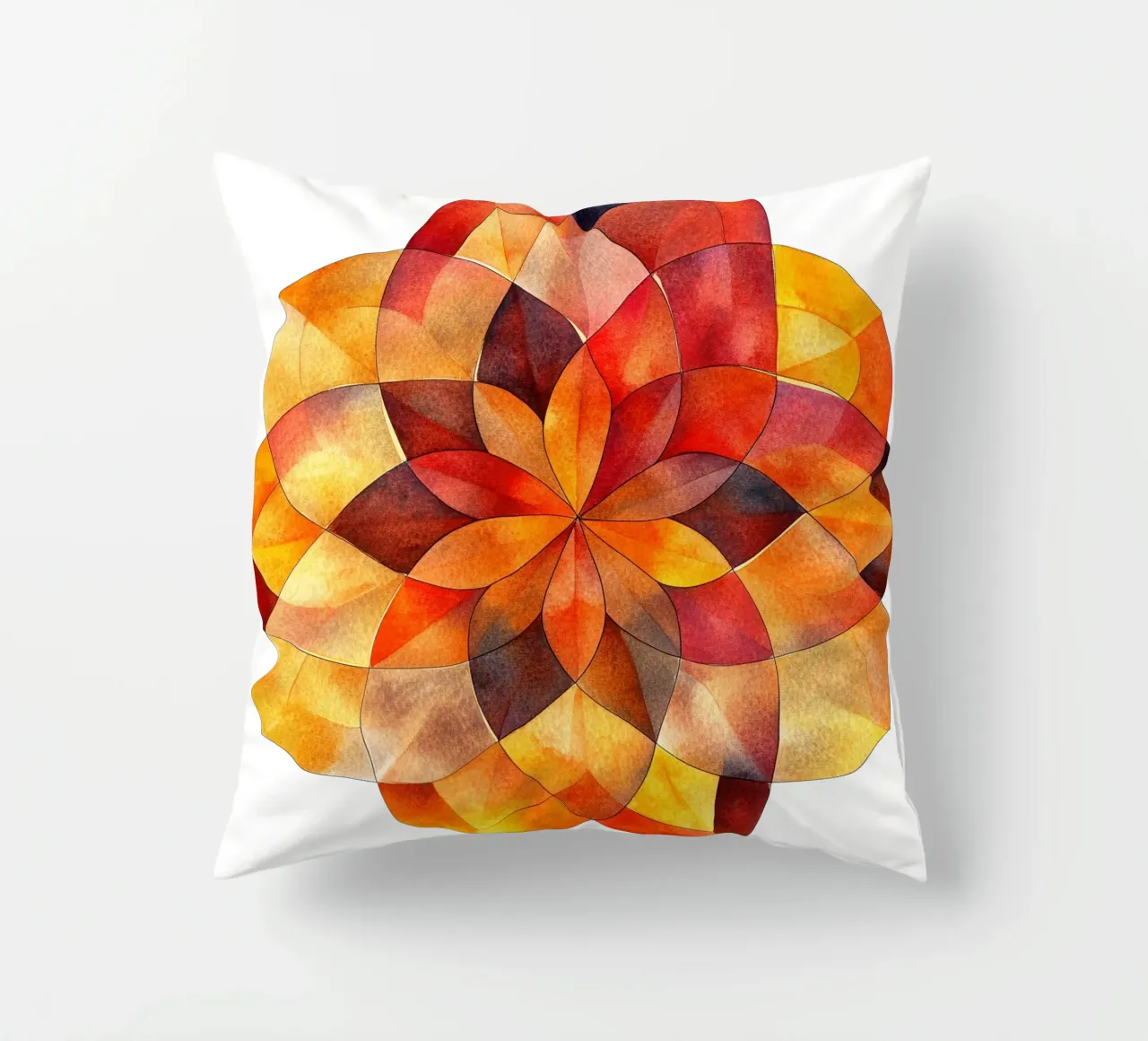 Mandala autunnale cuscino da Spiritual Touch