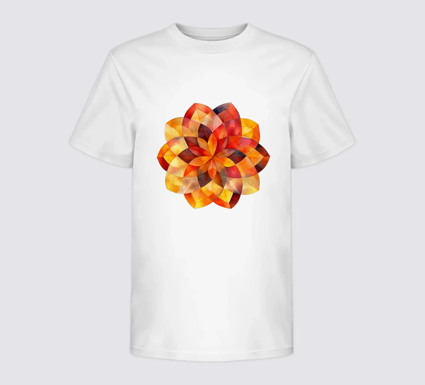 Mandala autunnale t-shirt bambini da Spiritual Touch