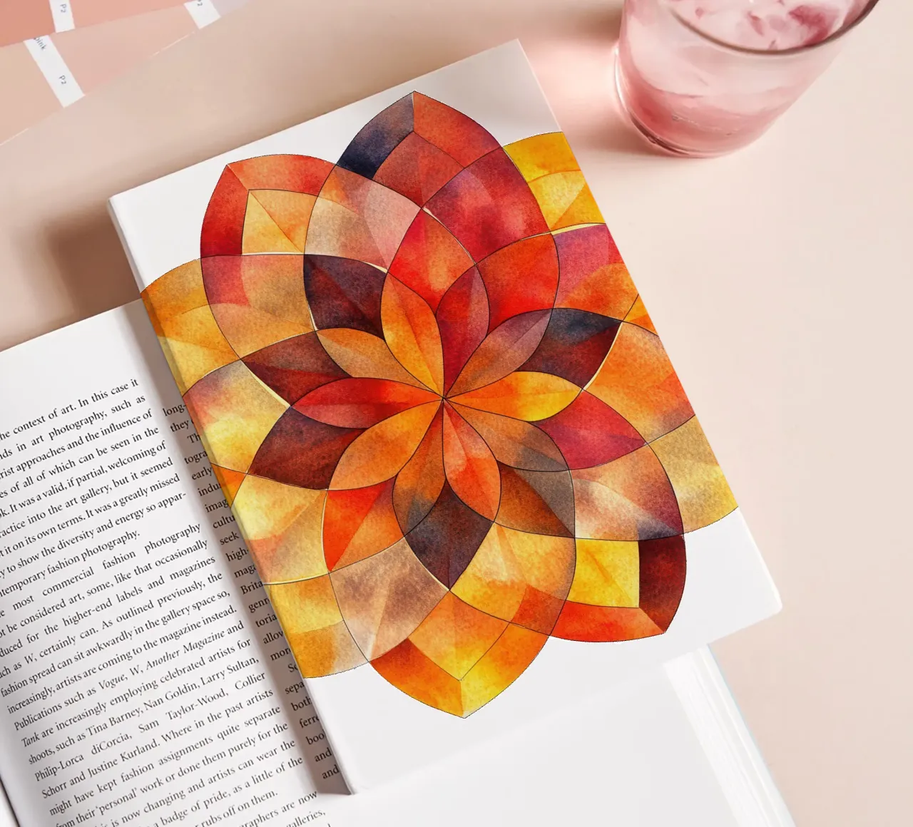 Mandala d'automne carnet de notes de Spiritual Touch