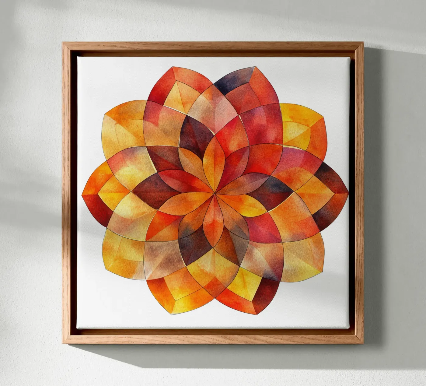 Mandala autunnale tela da Spiritual Touch