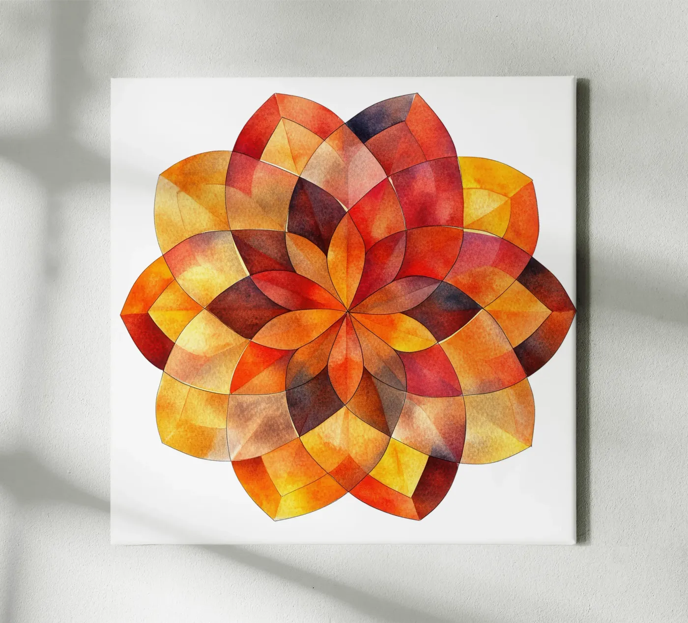 Mandala autunnale tela da Spiritual Touch